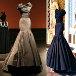 Cargar imagen en el visor de la galería, Unique Taffeta Mermaid Prom Evening Dresses 2017 Women&#39;s Couture Fashion
