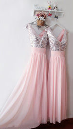 Cargar imagen en el visor de la galería, Bridesmaid-Dress-Pink
