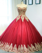 Load image into Gallery viewer, Gold-Lace-Wedding-Dresses
