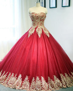 Gold-Lace-Wedding-Dresses