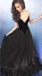 Load image into Gallery viewer, Black-Formal-Dresses
