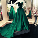 Load image into Gallery viewer, Velvet Sweetheart Bodice Corset Satin Ball Gowns Prom Dresses
