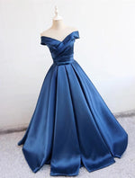 Load image into Gallery viewer, Navy Blue Prom Dresses 2020
