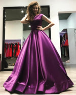 Cargar imagen en el visor de la galería, Purple-Evening-Dresses
