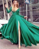 Cargar imagen en el visor de la galería, Prom-Dresses-Long-Sleeves
