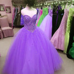Afbeelding in Gallery-weergave laden, Beading Sweetheart Tulle Ball Gowns Quinceanera Dresses
